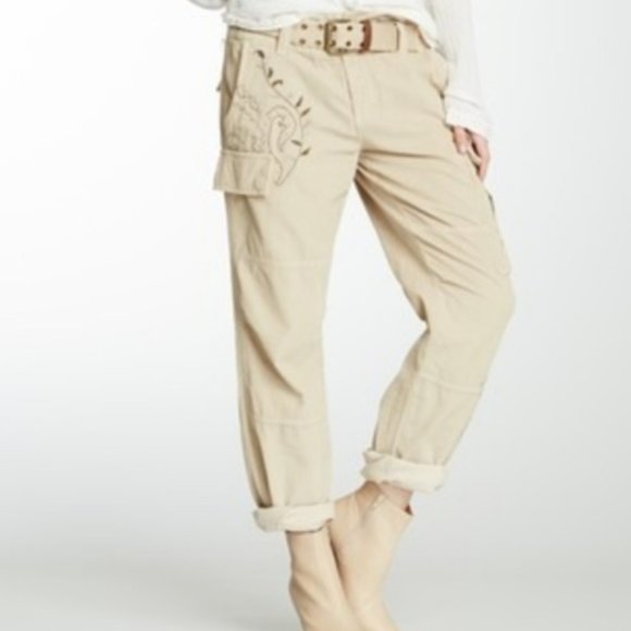 DA-NANG EMBROIDERED CORDUROY CARGO PANT - Picture 2 of 8